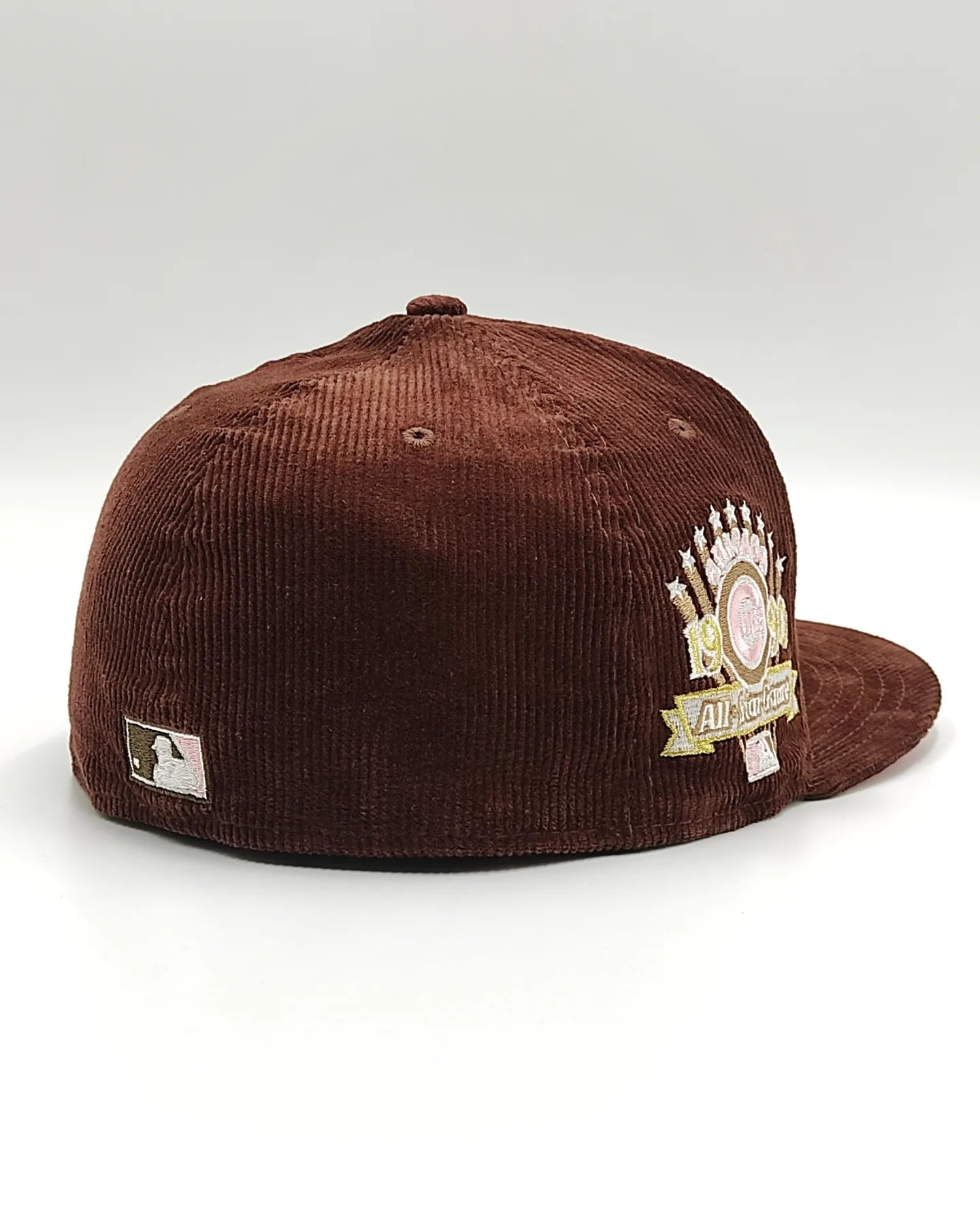 Gorra New Era Chicago Cubs All Star Game 1990 Coffe pink corduroy prime edition 59fifty fitted