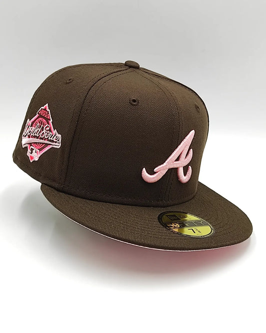 New Era Atlanta Braves Serie Mundial 1995 fresa chocolate prime 59fifty