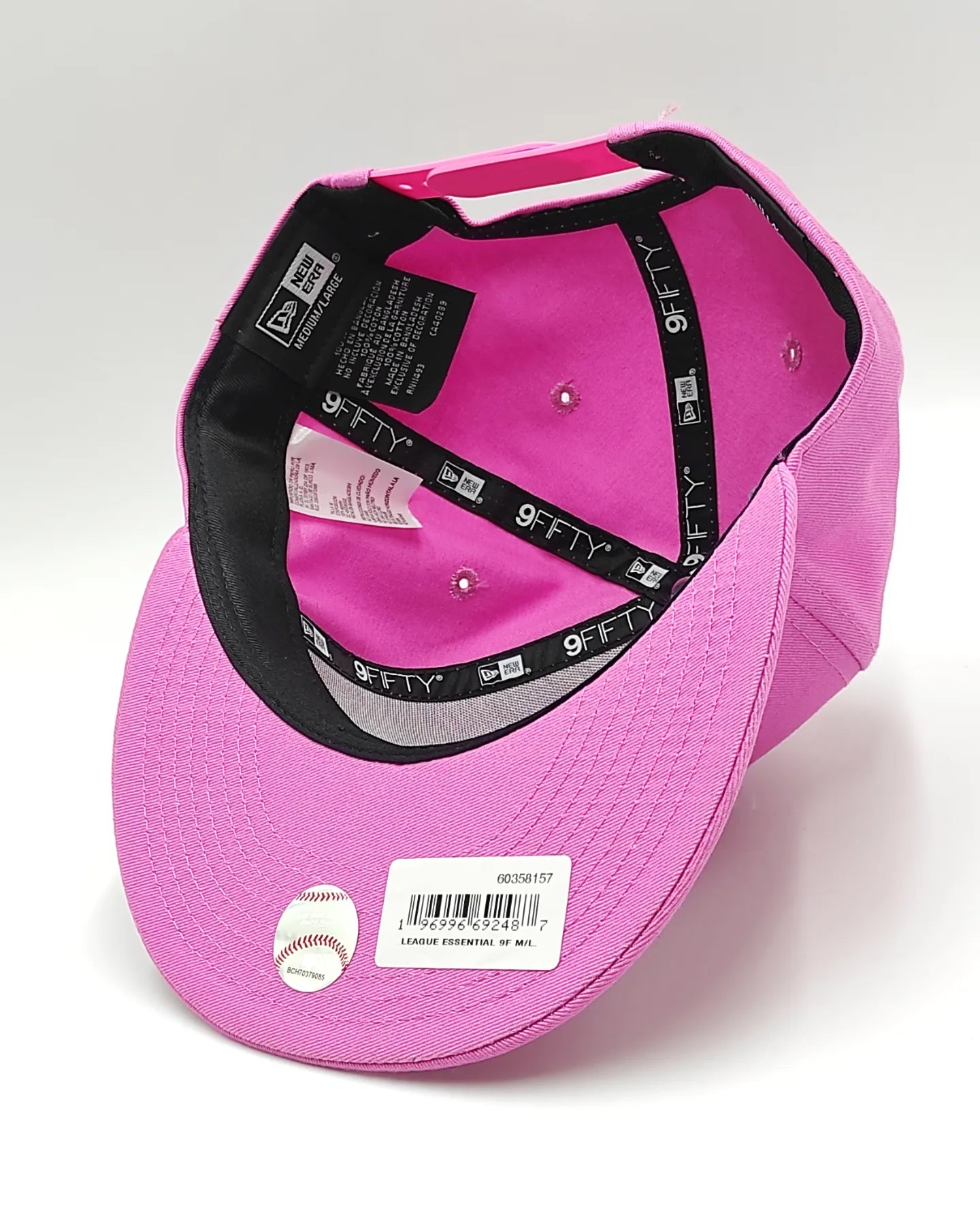 Gorra New Era 9fifty snapback rosa de Los Angeles Dodgers