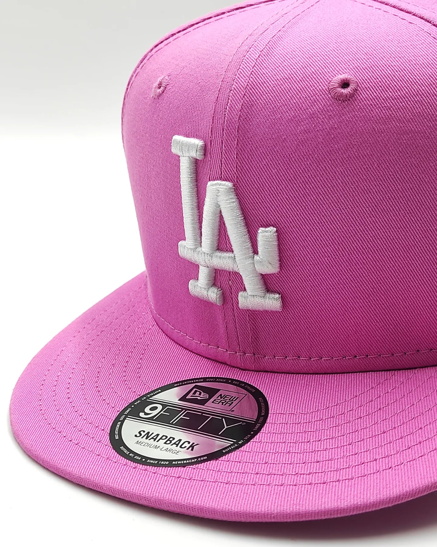 Gorra New Era 9fifty snapback rosa de Los Angeles Dodgers