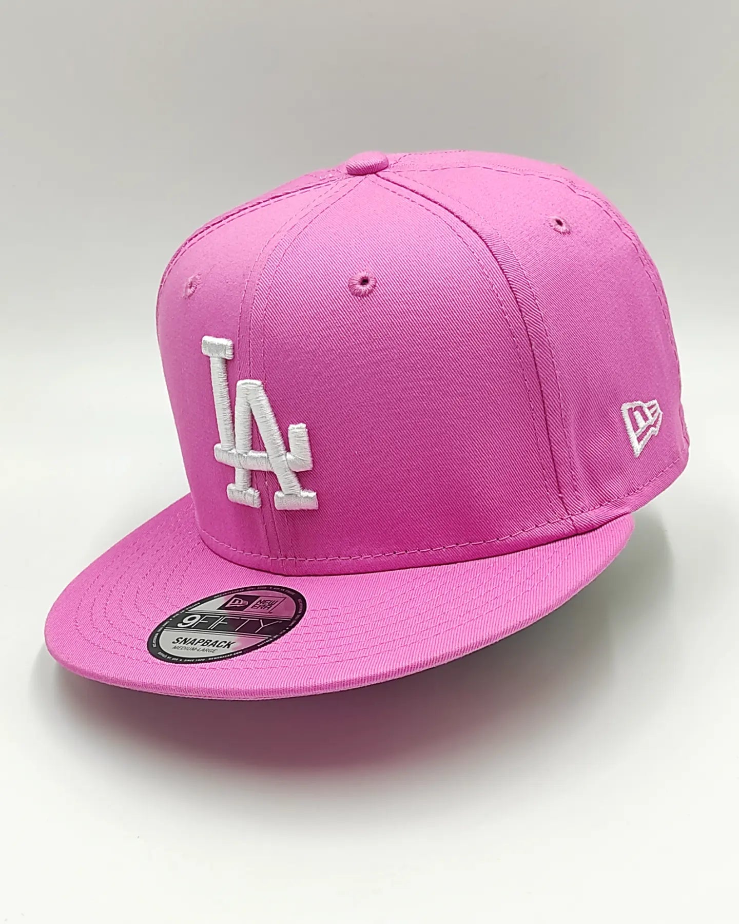 Gorra New Era 9fifty snapback rosa de Los Angeles Dodgers