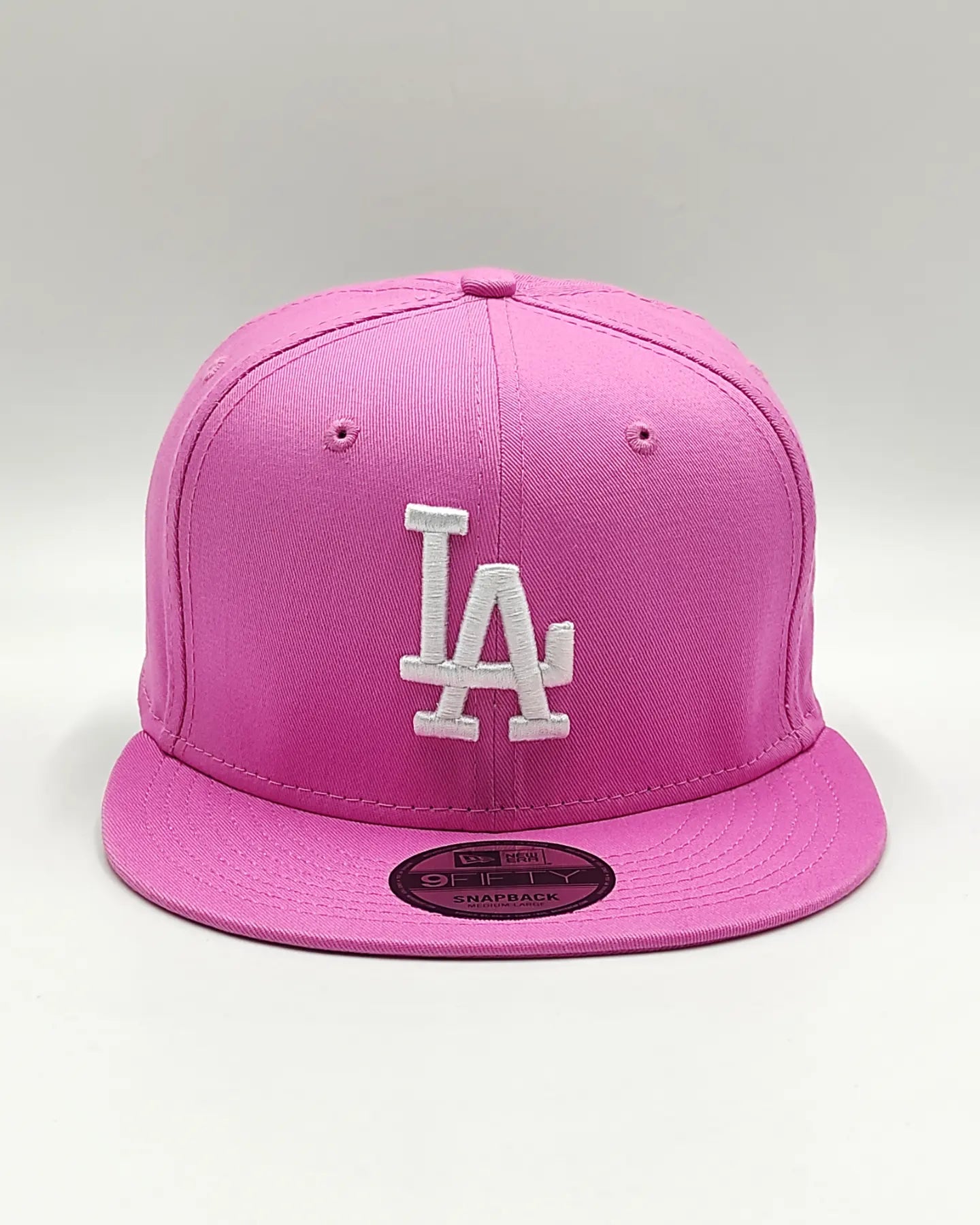 Gorra New Era 9fifty snapback rosa de Los Angeles Dodgers