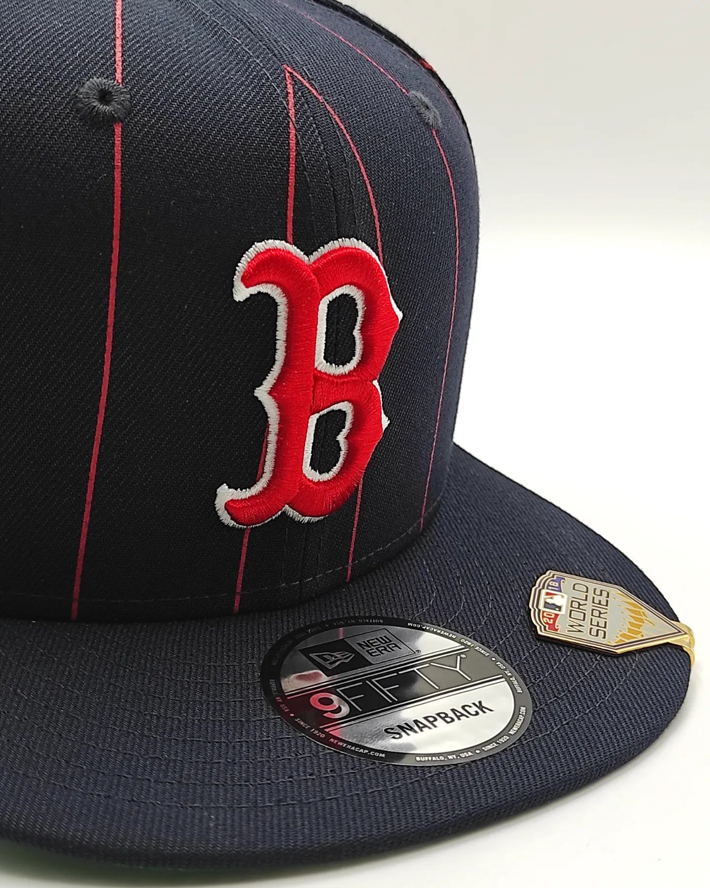 Gorra snapback New Era Boston Red Sox Pinstripe 9fifty