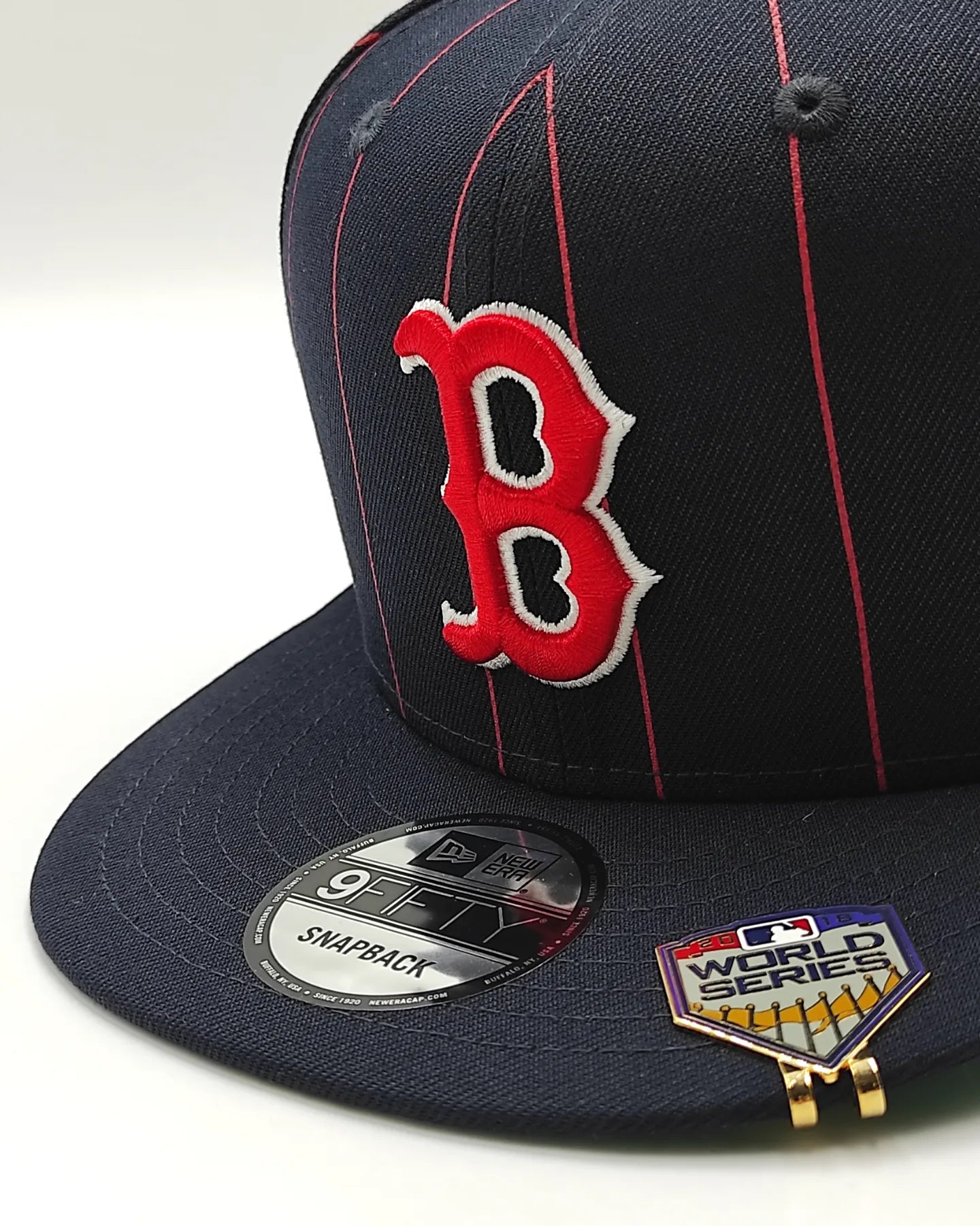 Gorra snapback New Era Boston Red Sox Pinstripe 9fifty