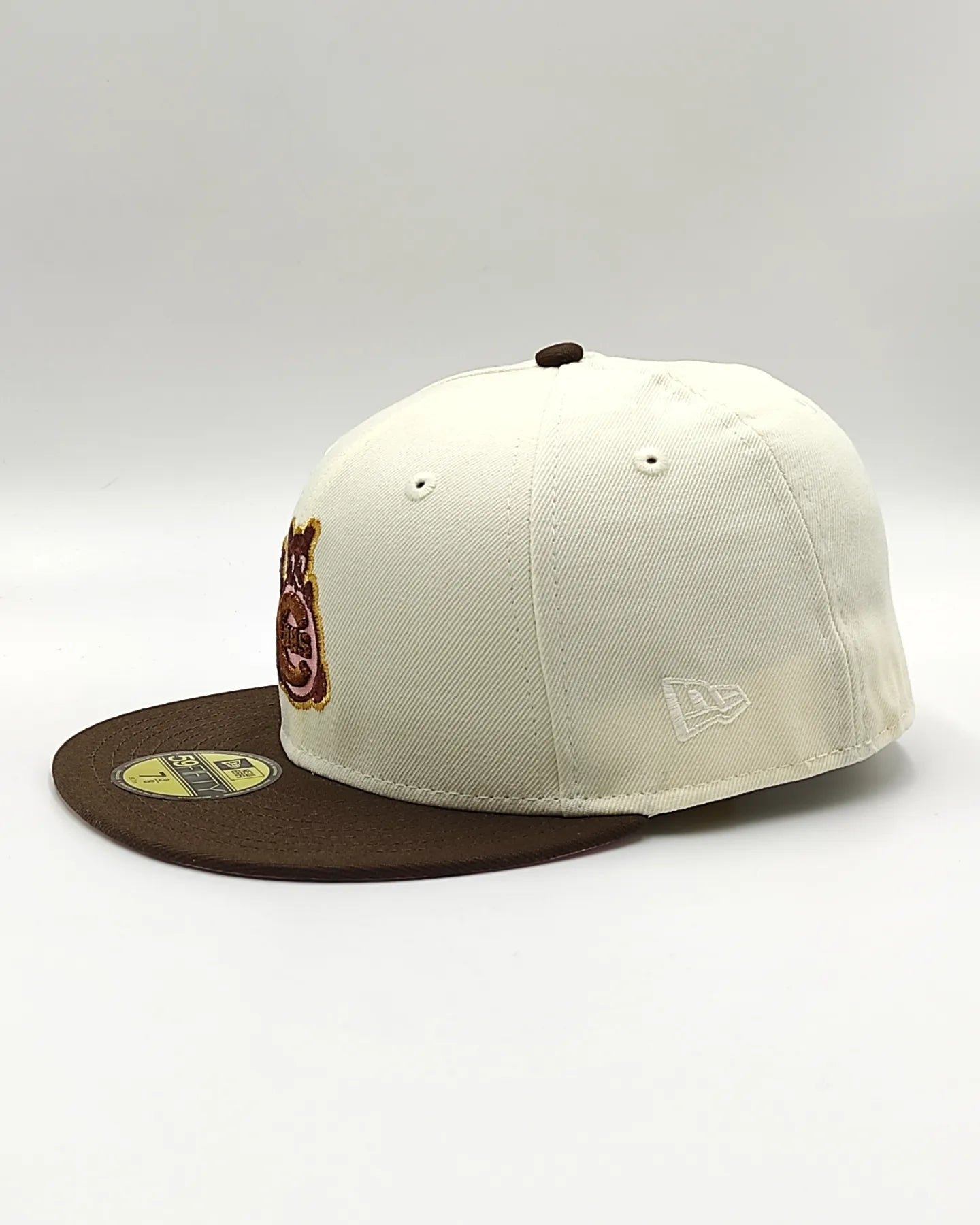 Gorra ajustada New Era Chicago Cubs All Star Game 1990 edición platino metálico bicolor 59fifty