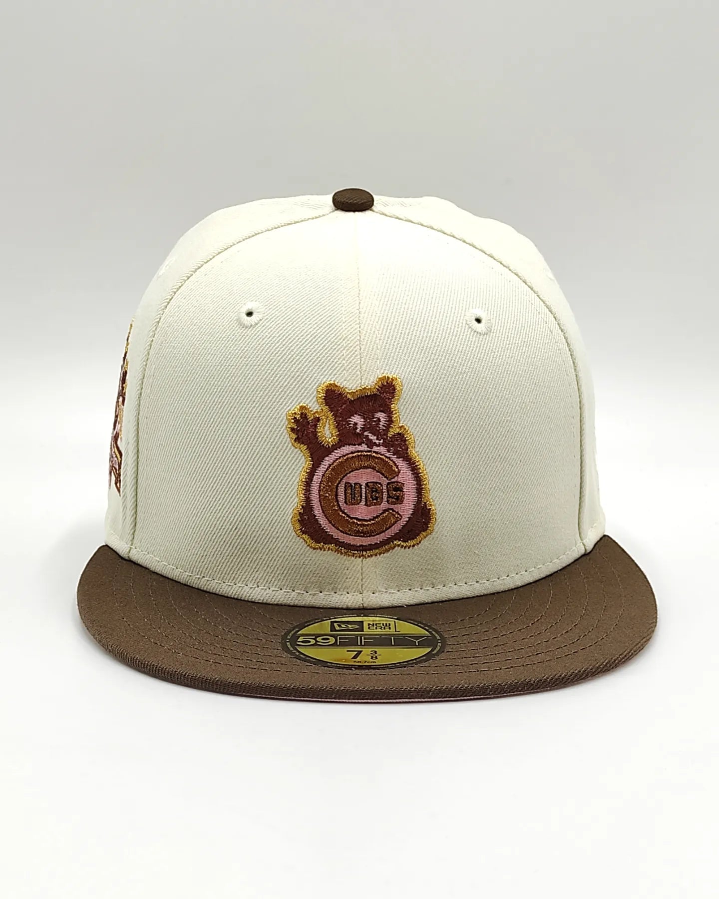 Gorra ajustada New Era Chicago Cubs All Star Game 1990 edición platino metálico bicolor 59fifty