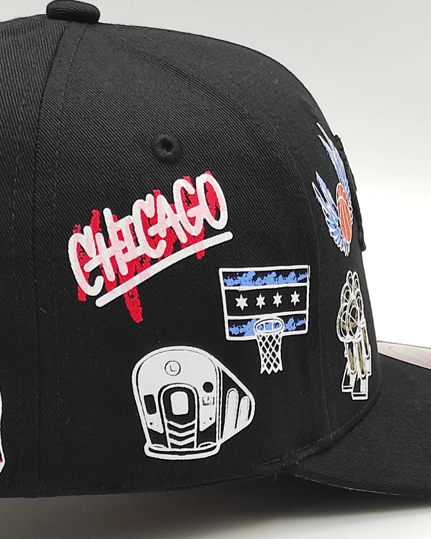 Gorra Snapback Mitchell And Ness Chicago Bulls 'Hand Drawn' Original Fit