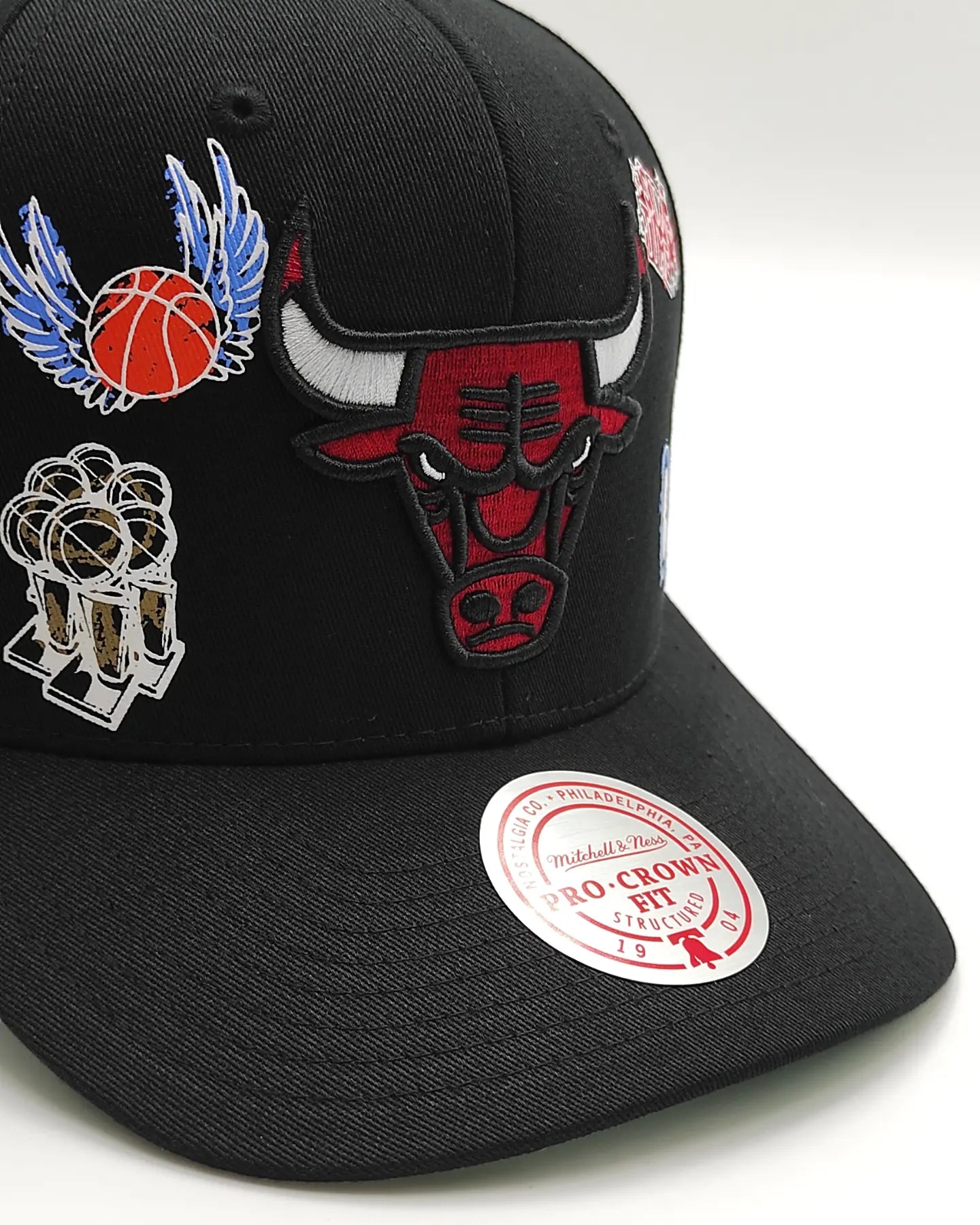 Gorra Snapback Mitchell And Ness Chicago Bulls 'Hand Drawn' Original Fit