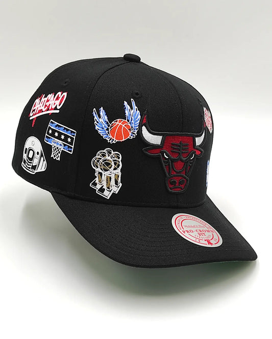 Gorra Snapback Mitchell And Ness Chicago Bulls 'Hand Drawn' Original Fit