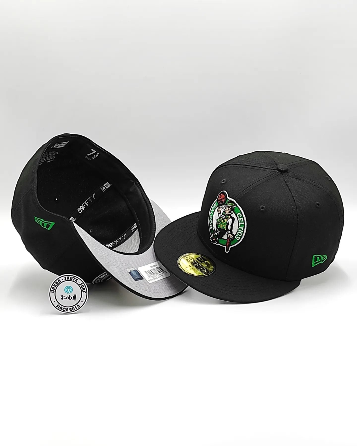 GORRA NEW ERA BOSTON CELTICS 59FIFTY NEGRA