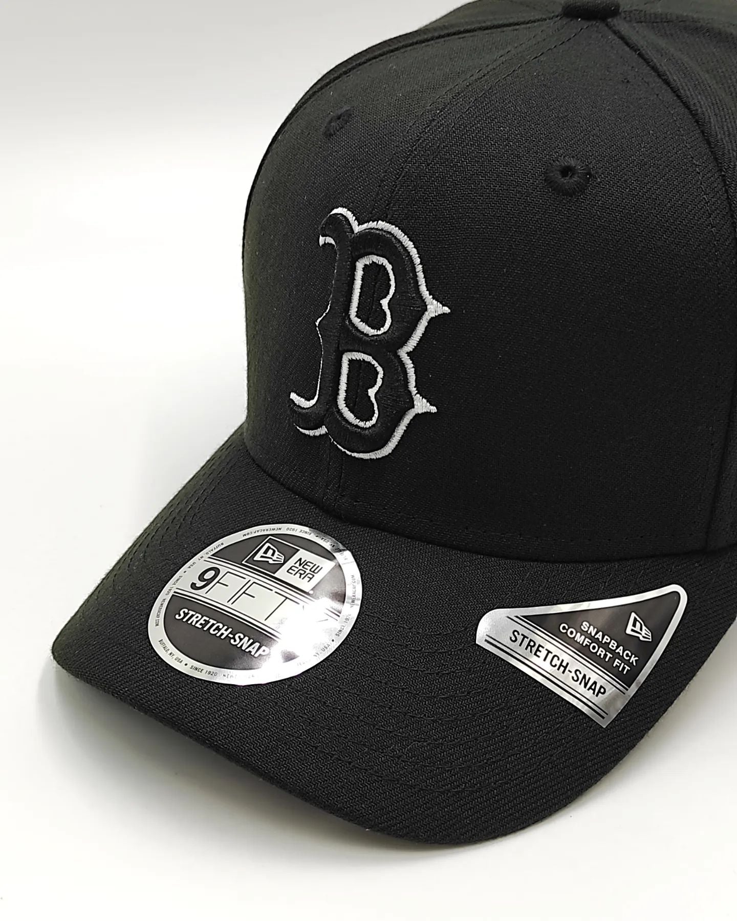 Gorra New Era Boston Red Sox 9fifty strech snapback negra