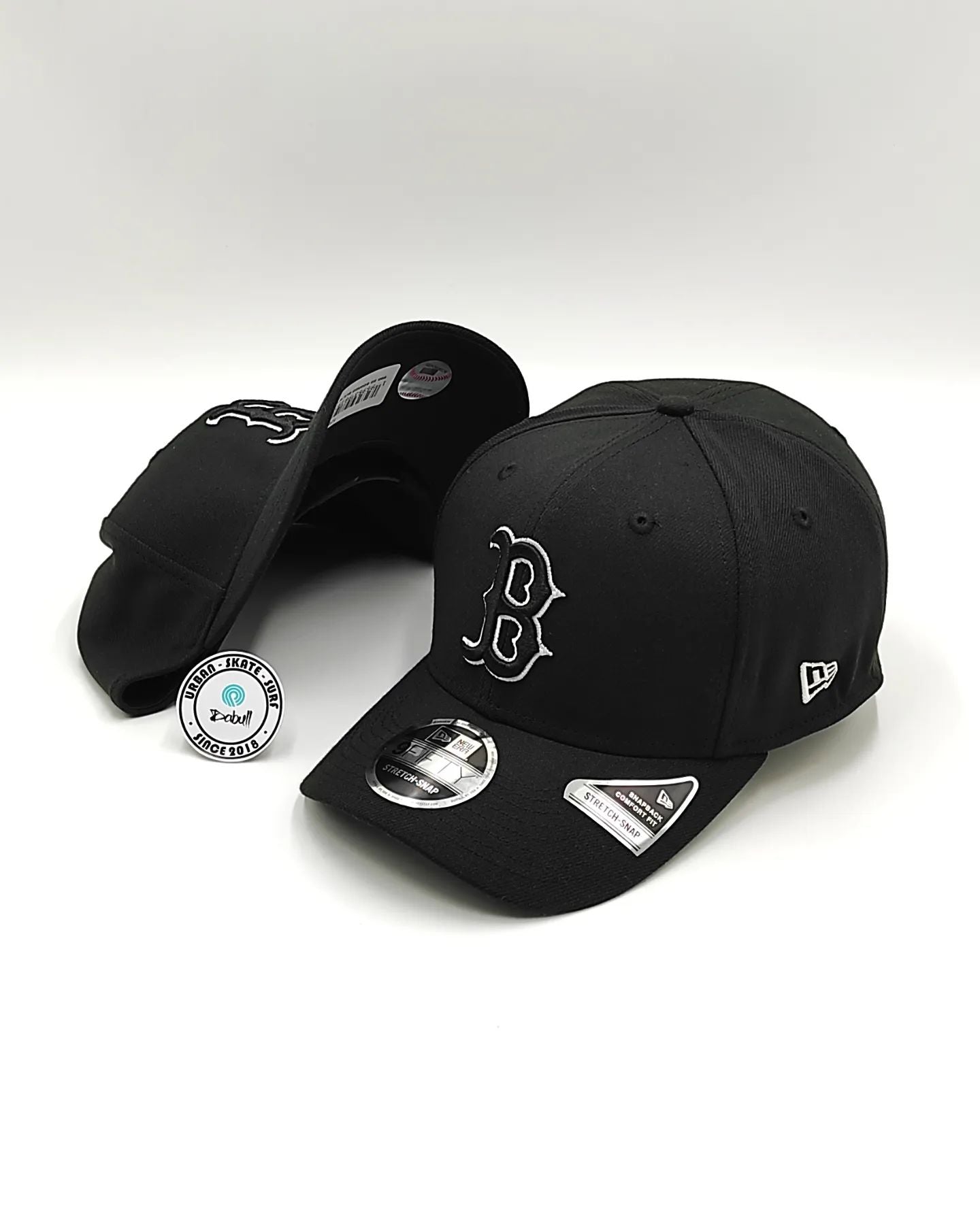 Gorra New Era Boston Red Sox 9fifty strech snapback negra
