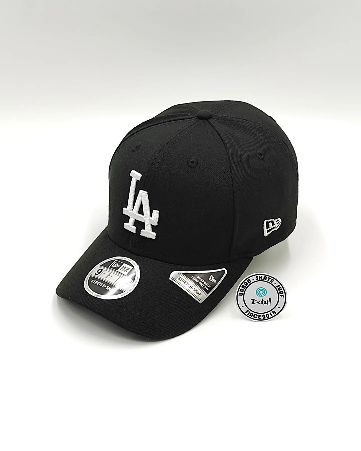 GORRA NEW ERA LOS ANGELES DODGERS NEGRA 9FIFTY STRECH SNAP