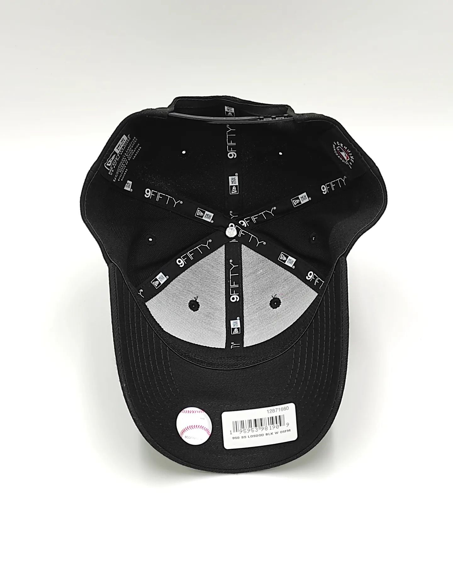 GORRA NEW ERA LOS ANGELES DODGERS NEGRA 9FIFTY STRECH SNAP