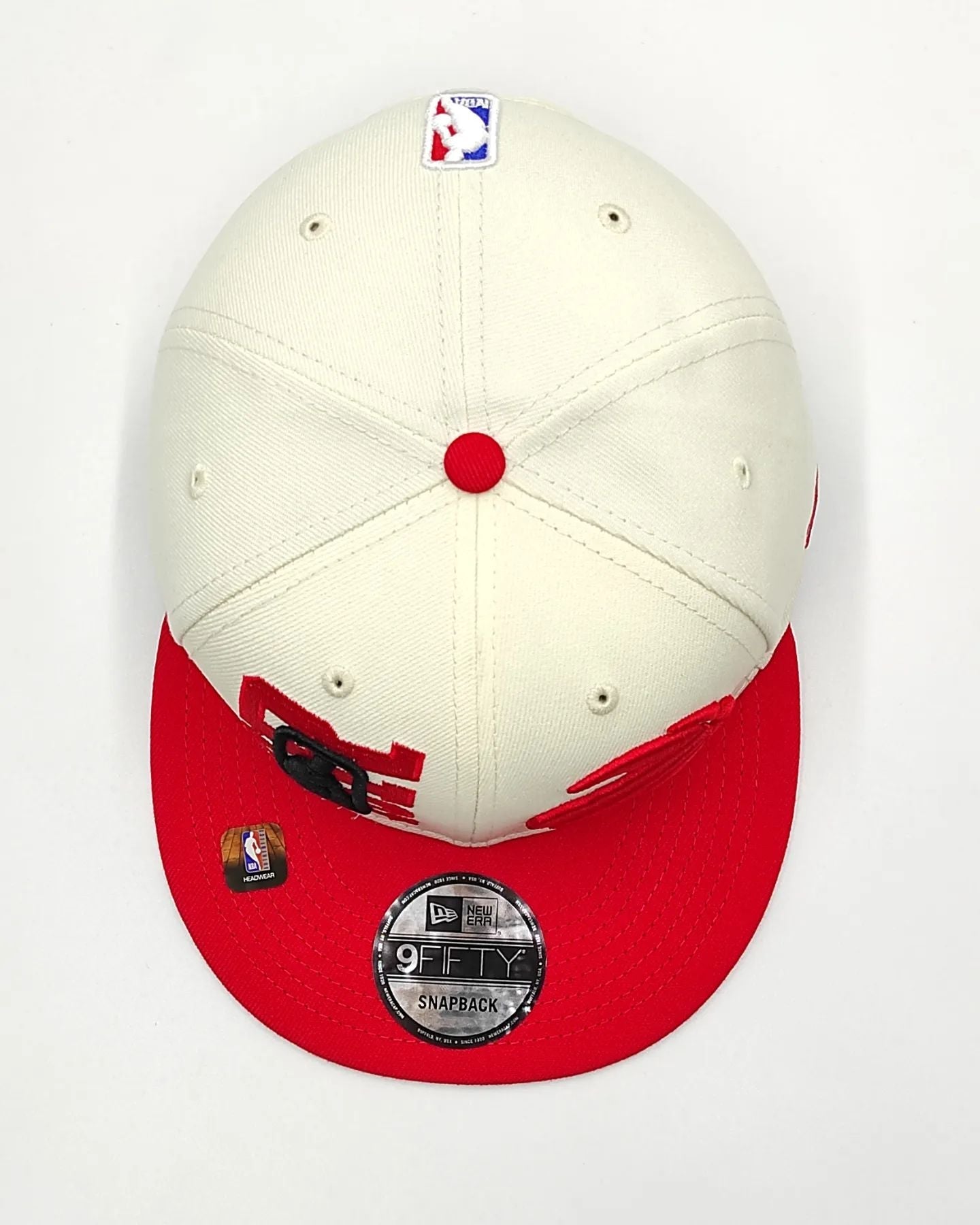 Toronto Raptors New Era 2022 NBA Draft 9FIFTY Adjustable Snapback Hat – Cream/Red