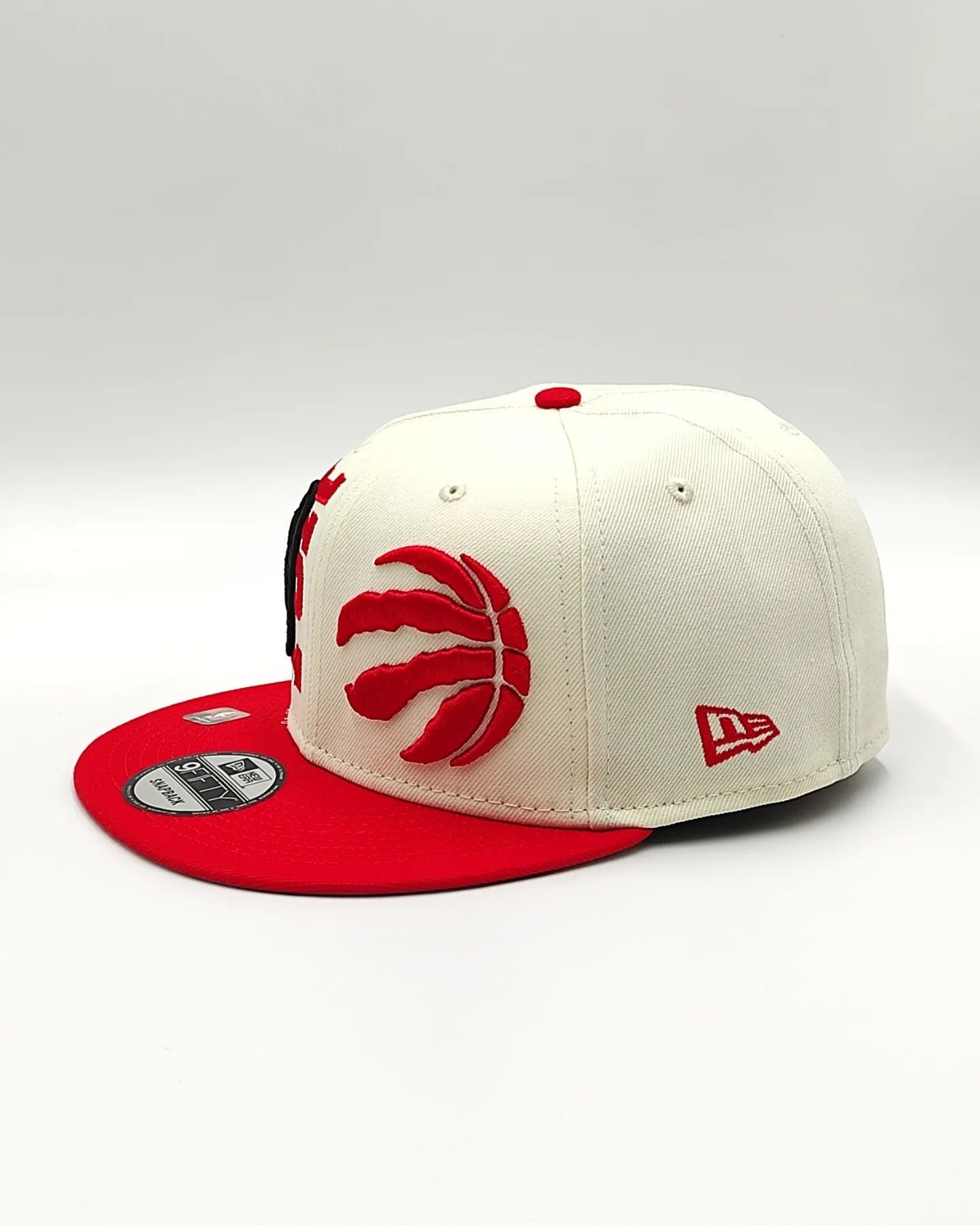 Toronto Raptors New Era 2022 NBA Draft 9FIFTY Adjustable Snapback Hat – Cream/Red