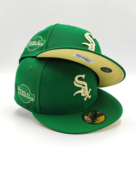 New Era 59 fifty State Fruit Chicago White Sox World Series 2016 verde kelly