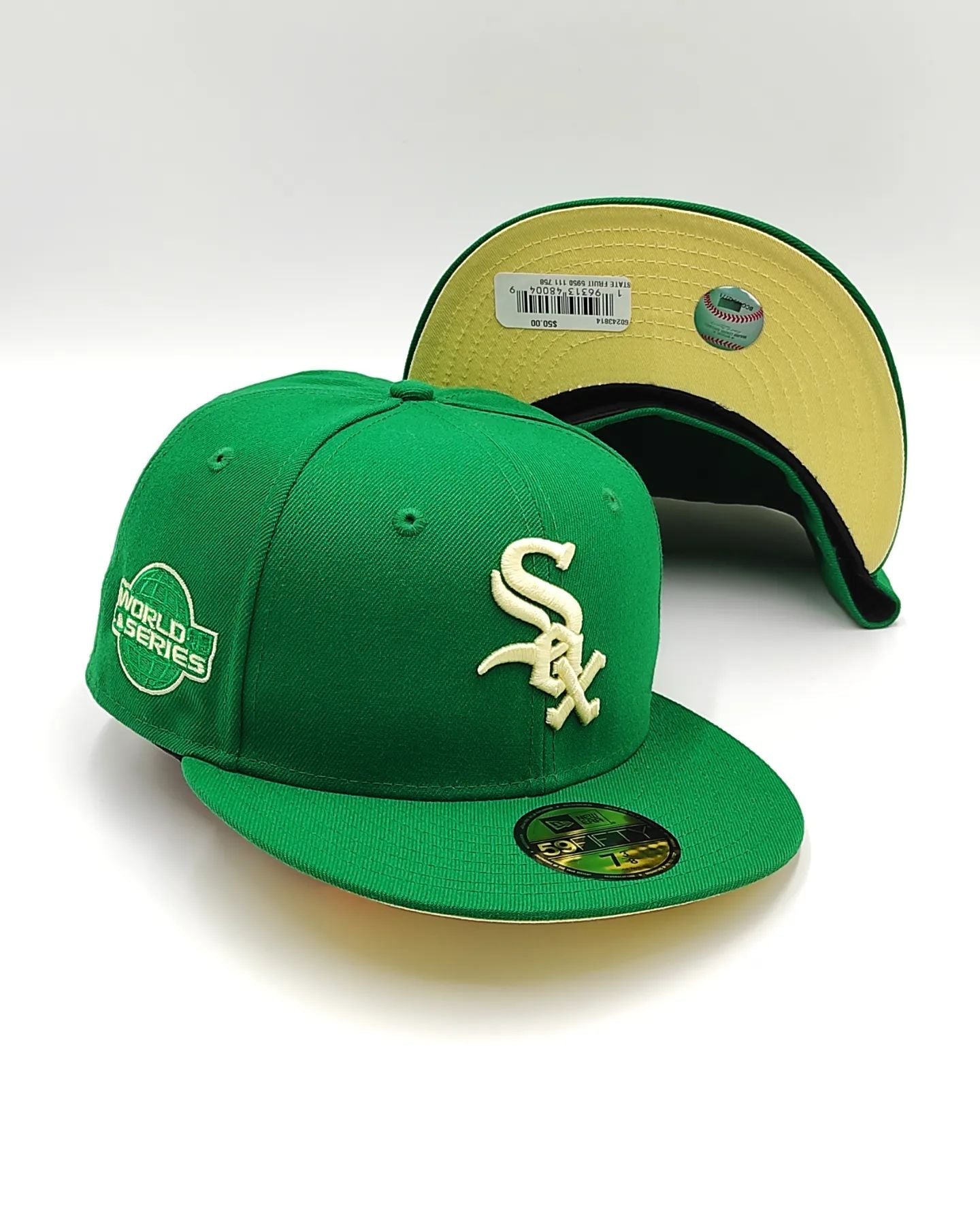 New Era 59 fifty State Fruit Chicago White Sox World Series 2016 verde kelly