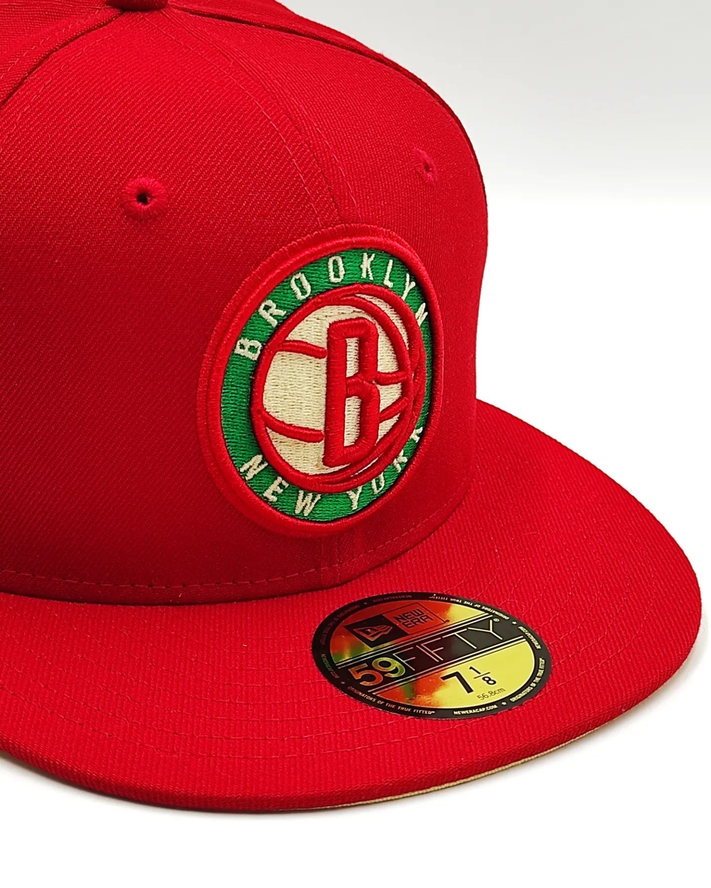 New Era 59fifty State Fruit Brooklyn Nets Eastern Conference Cap - Red