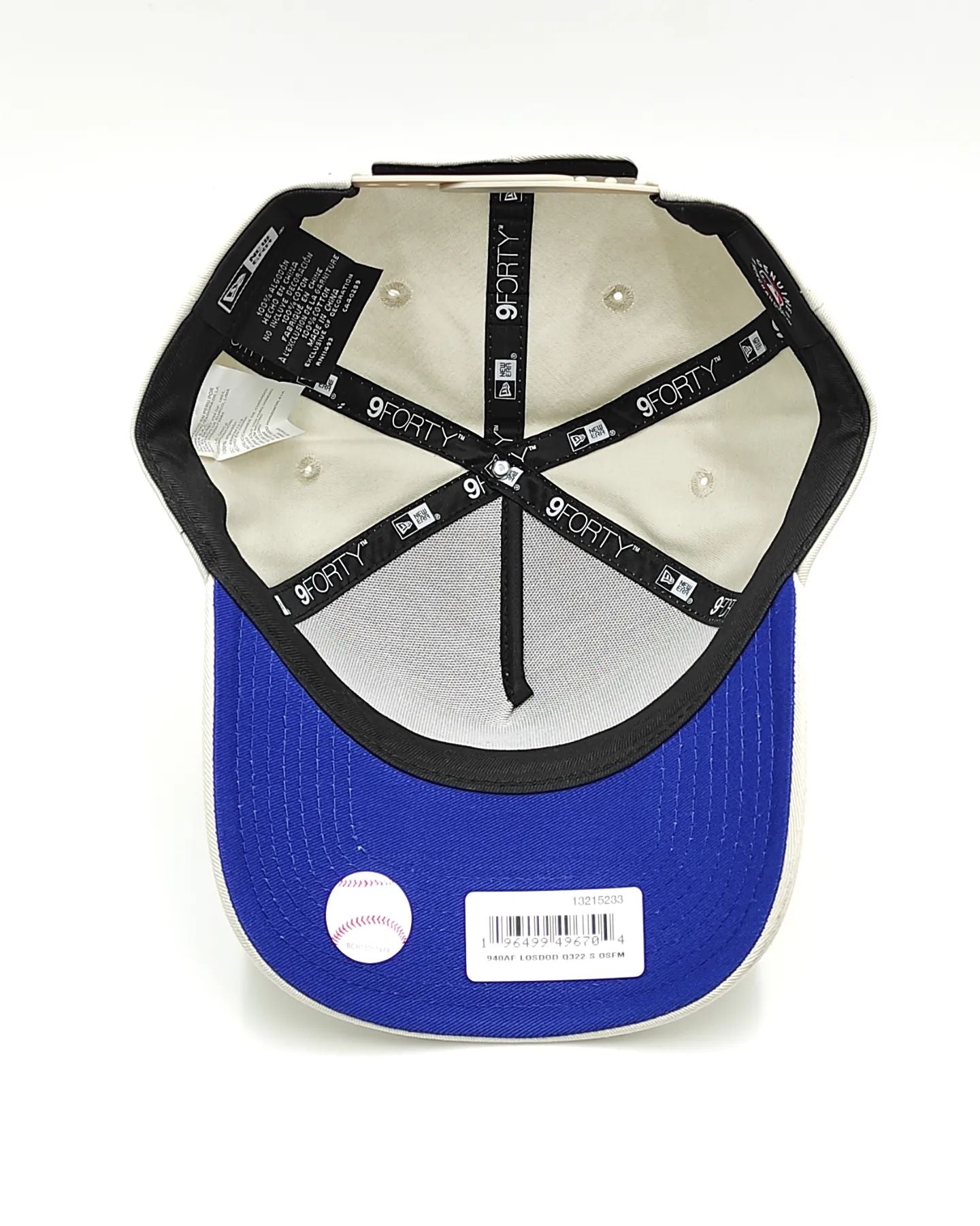 Gorra New Era Los Angeles Dodgers 9forty Aframe Stone Royal Pop