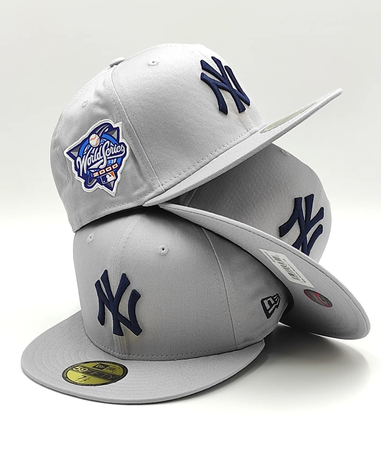 Gorra New Era 59Fifty de los New York Yankees con parche lateral de la Serie Mundial