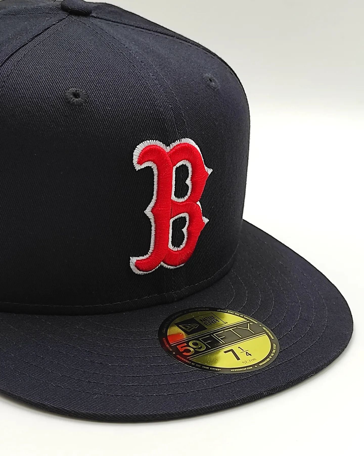 Gorra New Era Boston Red Sox con parche lateral de la Serie Mundial 59Fifty