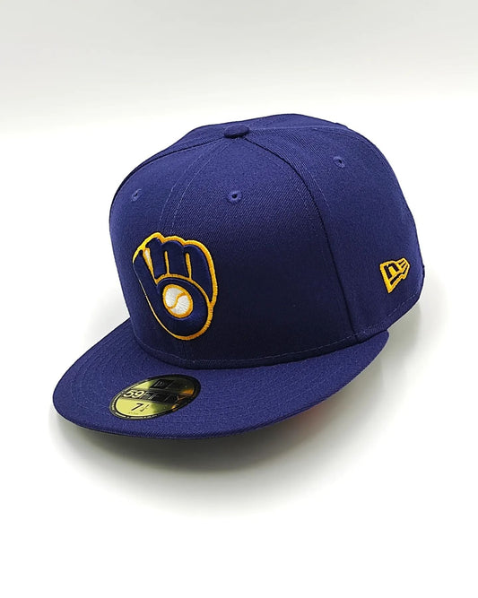 New Era Milwaukee Brewers 59fifty Azul Oscuro