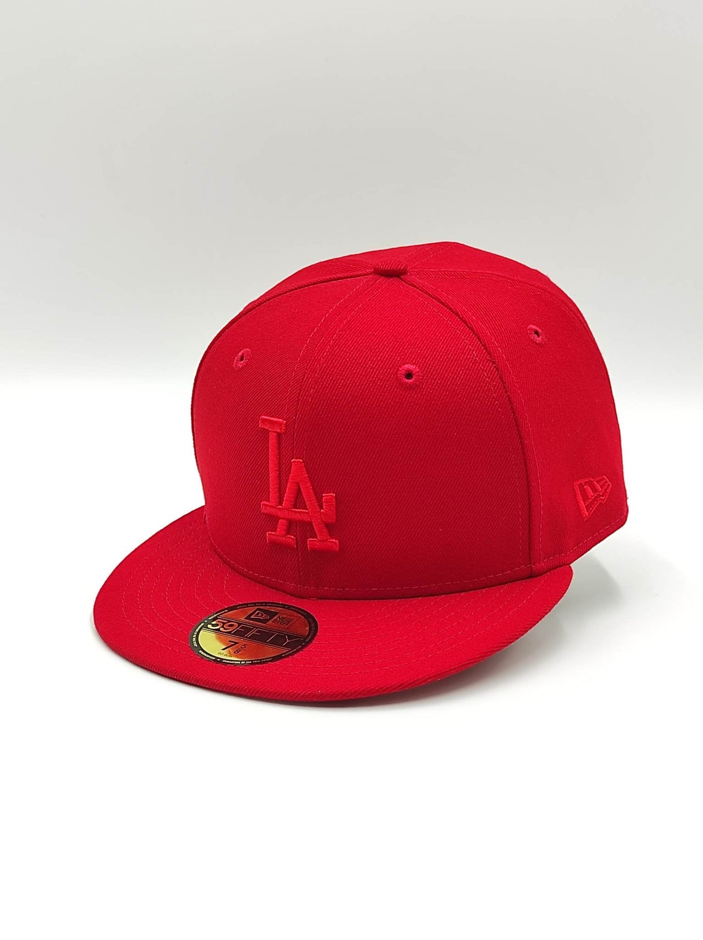 Gorra New Era Los Angeles Dodgers 59fifty rojo liso