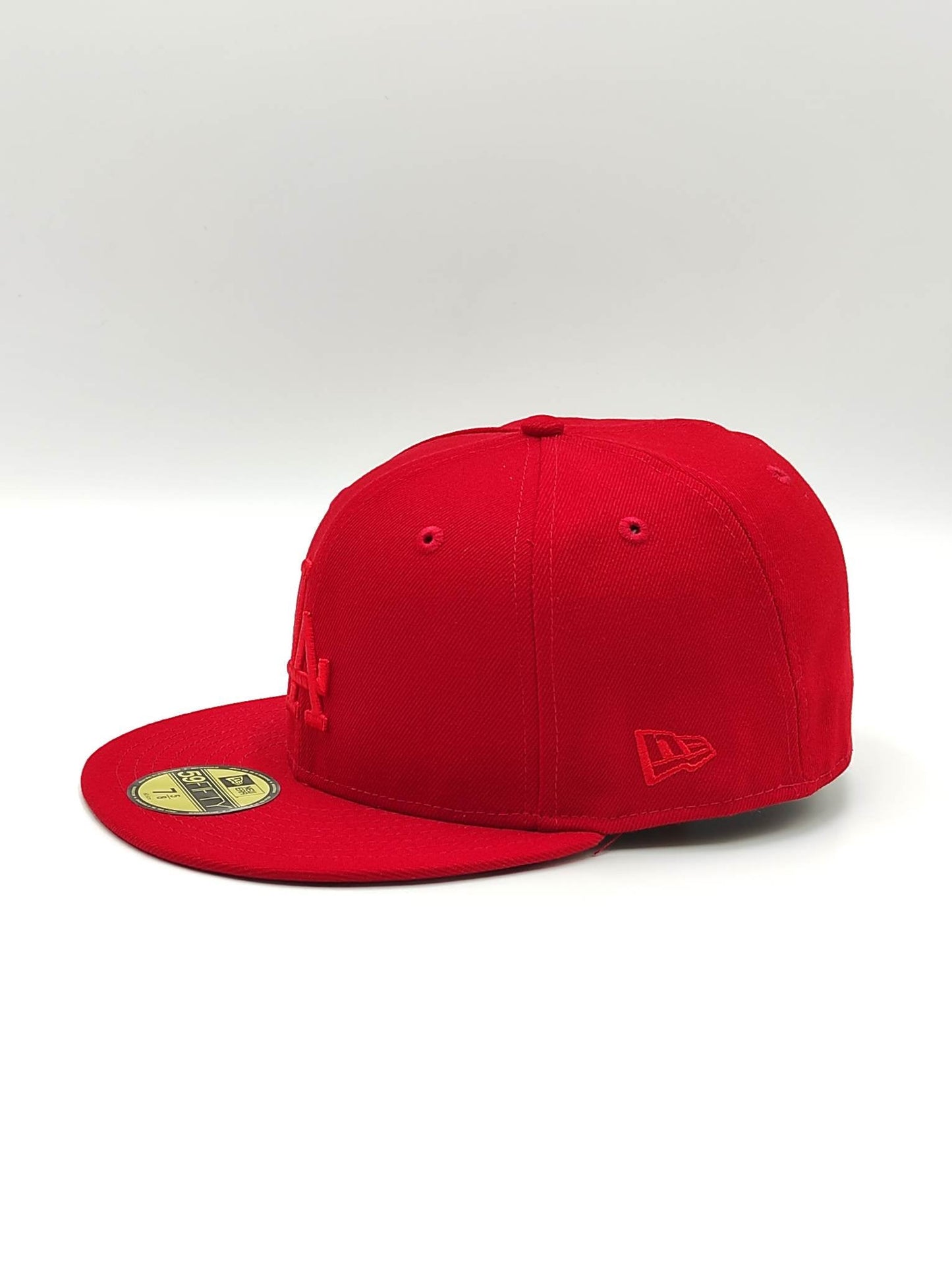 Gorra New Era Los Angeles Dodgers 59fifty rojo liso