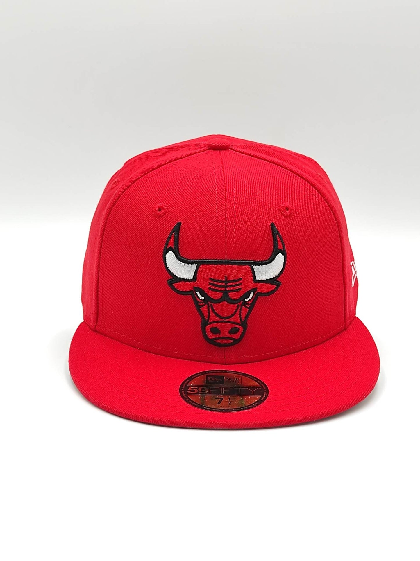 Gorra New Era 59fifty de los Chicago Bulls roja de la NBA