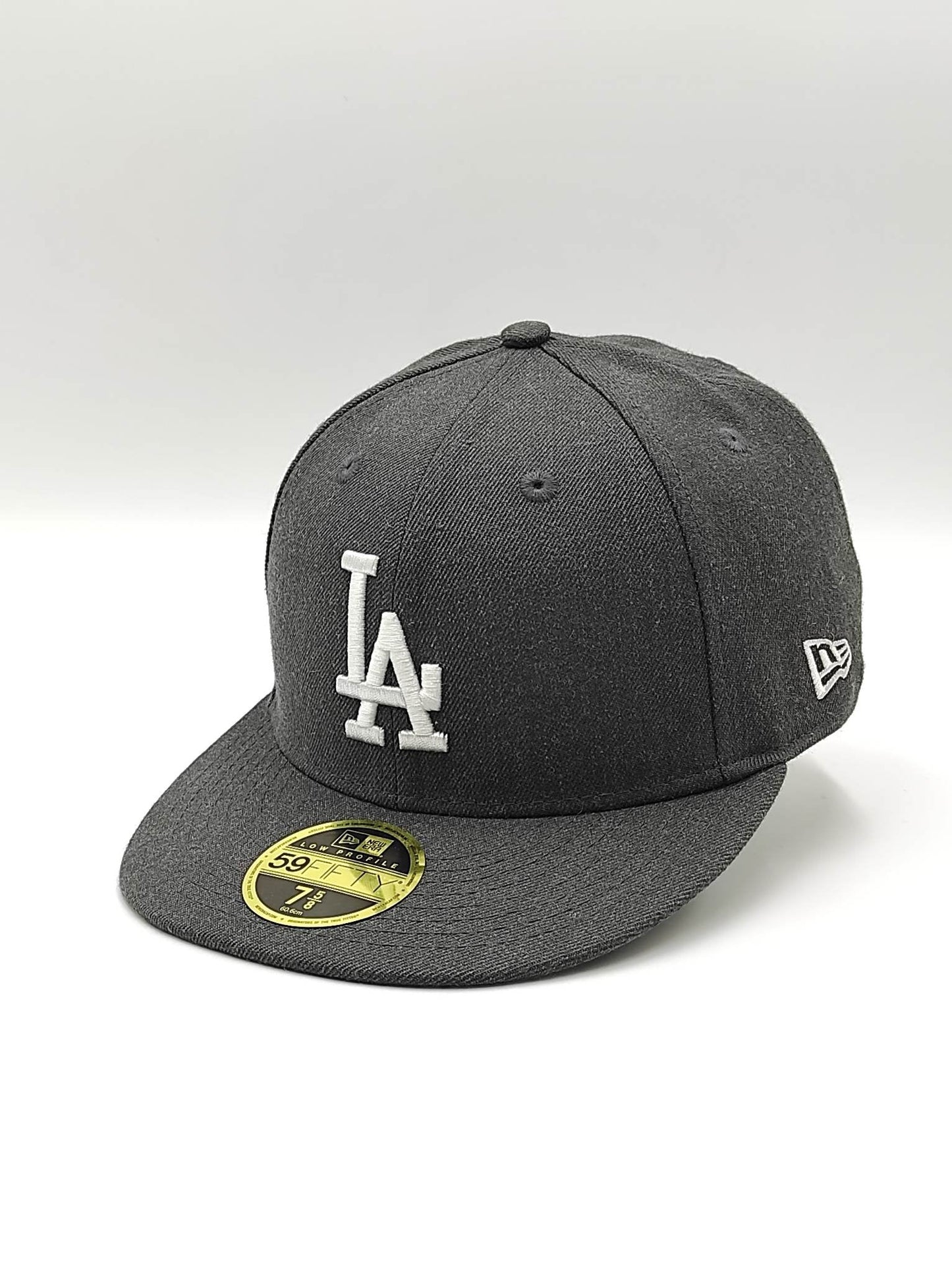 Gorra New Era Los Angeles Dodgers 59Fifty de perfil bajo