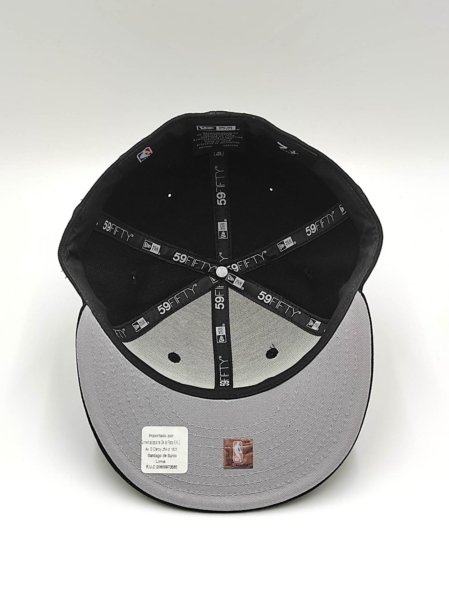 Gorra New Era 59fifty de Los Angeles Lakers negra
