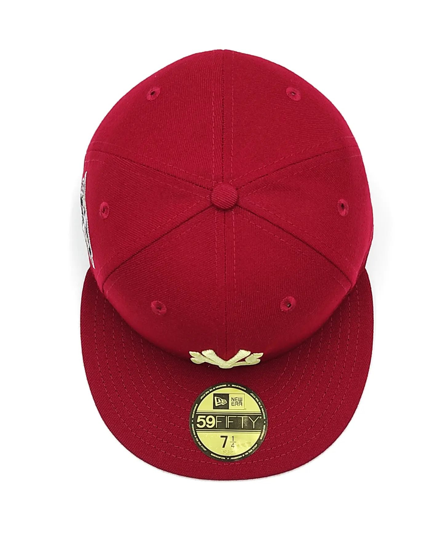 Exclusiva New Era 59fifty Beanpack New York Yankees parche Serie Mundial 2000 / rojo cardenal camel
