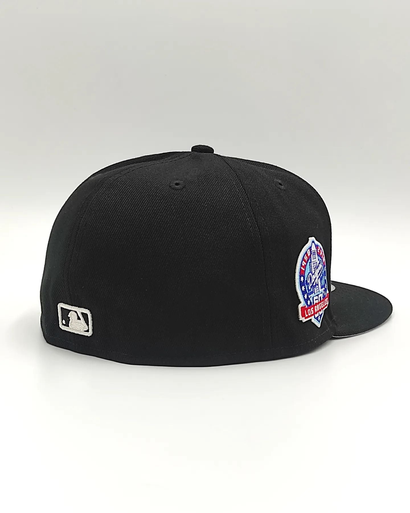 New Era 59FIFTY Los Angeles Dodgers Parche 60 Aniversario / Negro - blanco