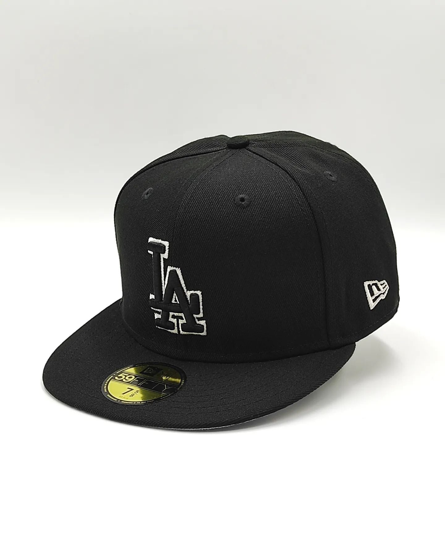 New Era 59FIFTY Los Angeles Dodgers Parche 60 Aniversario / Negro - blanco