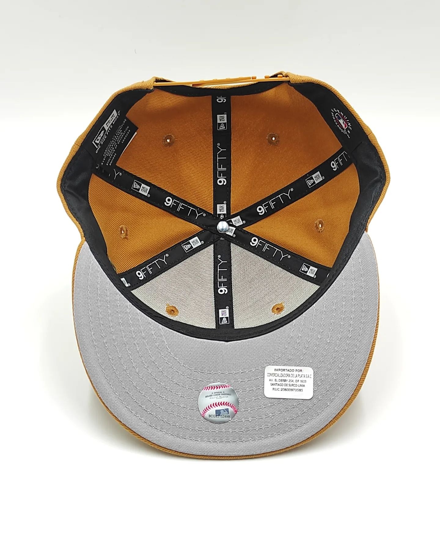 New Era New York Yankees 9fifty snapback mostaza
