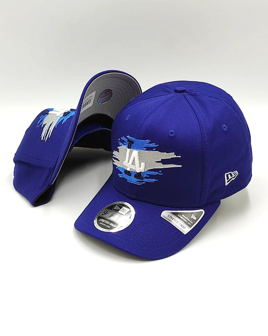 New Era Los Angeles Dodgers 9fifty elástico ajustable azul oscuro