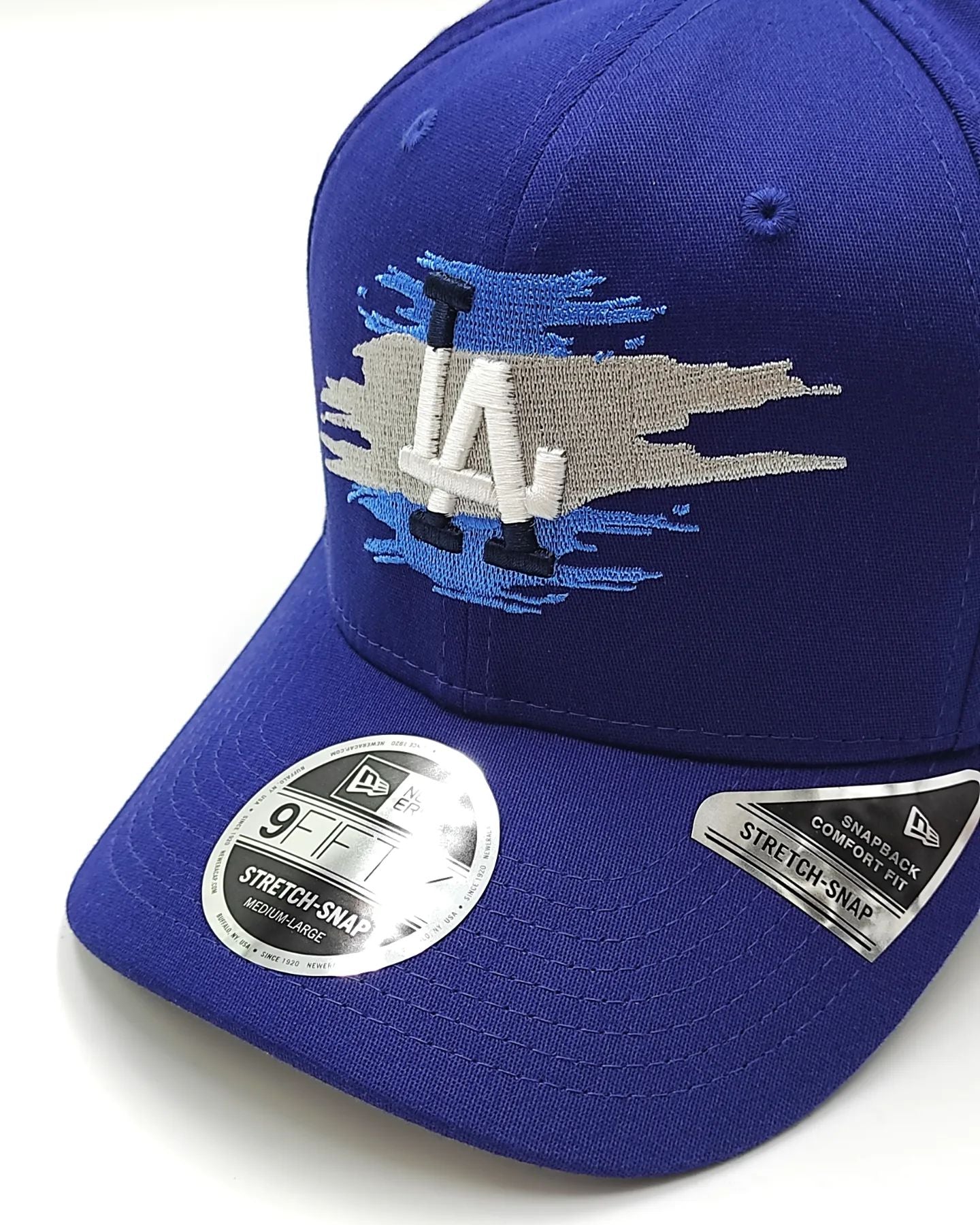 New Era Los Angeles Dodgers 9fifty elástico ajustable azul oscuro
