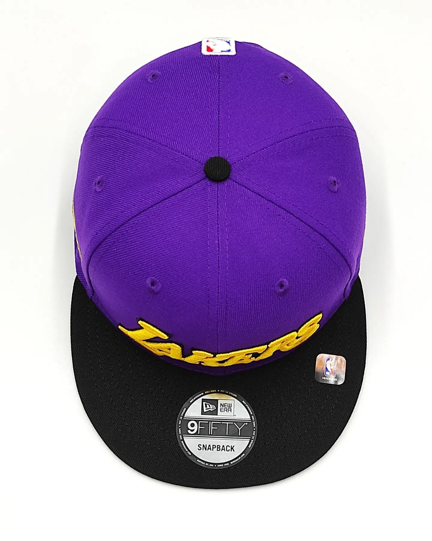 Gorra snapback New Era Los Angeles Lakers 9Fifty colección jersey