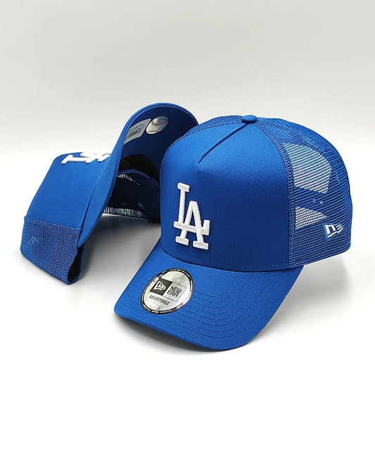 Gorra trucker New Era Los Angeles Dodgers azul medio
