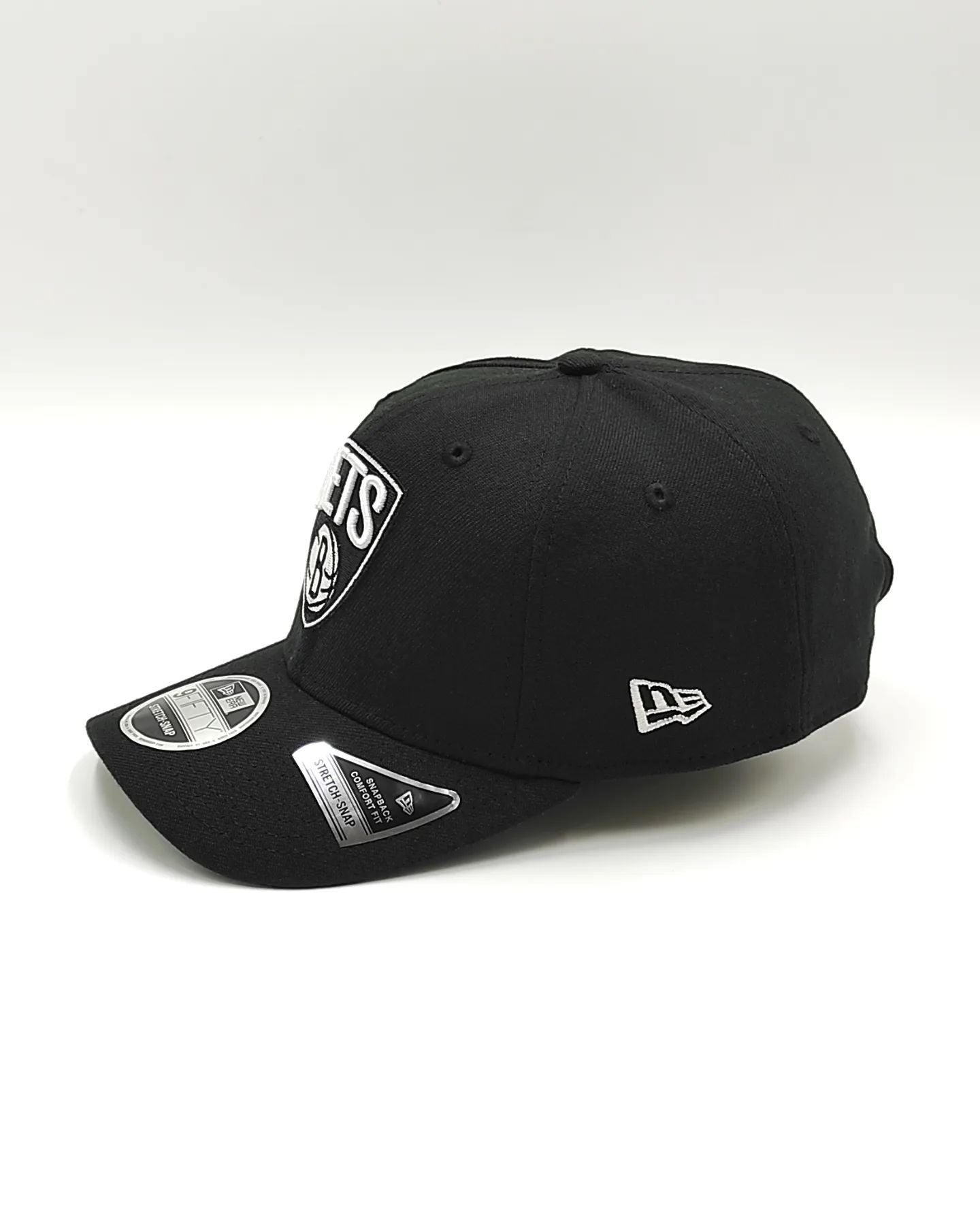 Gorra New Era Brooklyn Nets 9fifty strech snapback negra