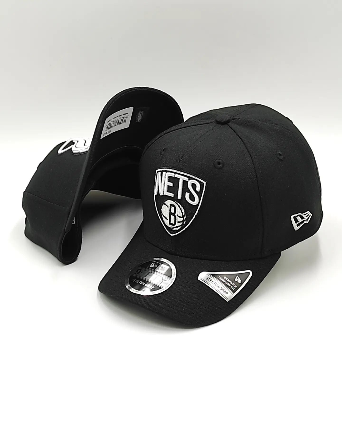 Gorra New Era Brooklyn Nets 9fifty strech snapback negra