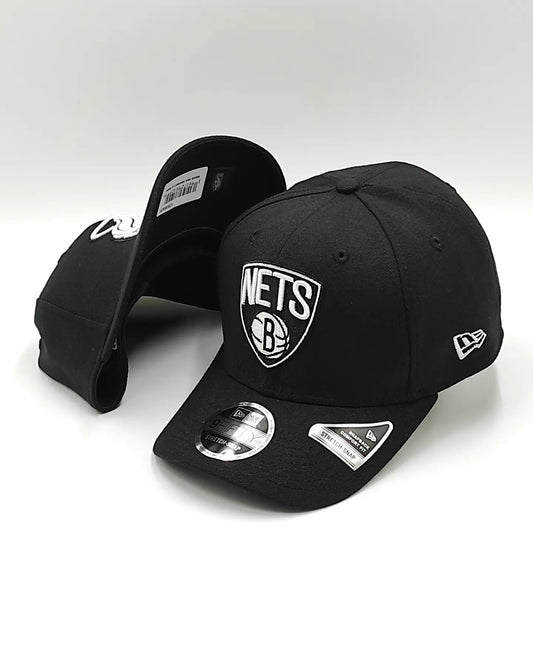 Gorra New Era Brooklyn Nets 9fifty strech snapback negra