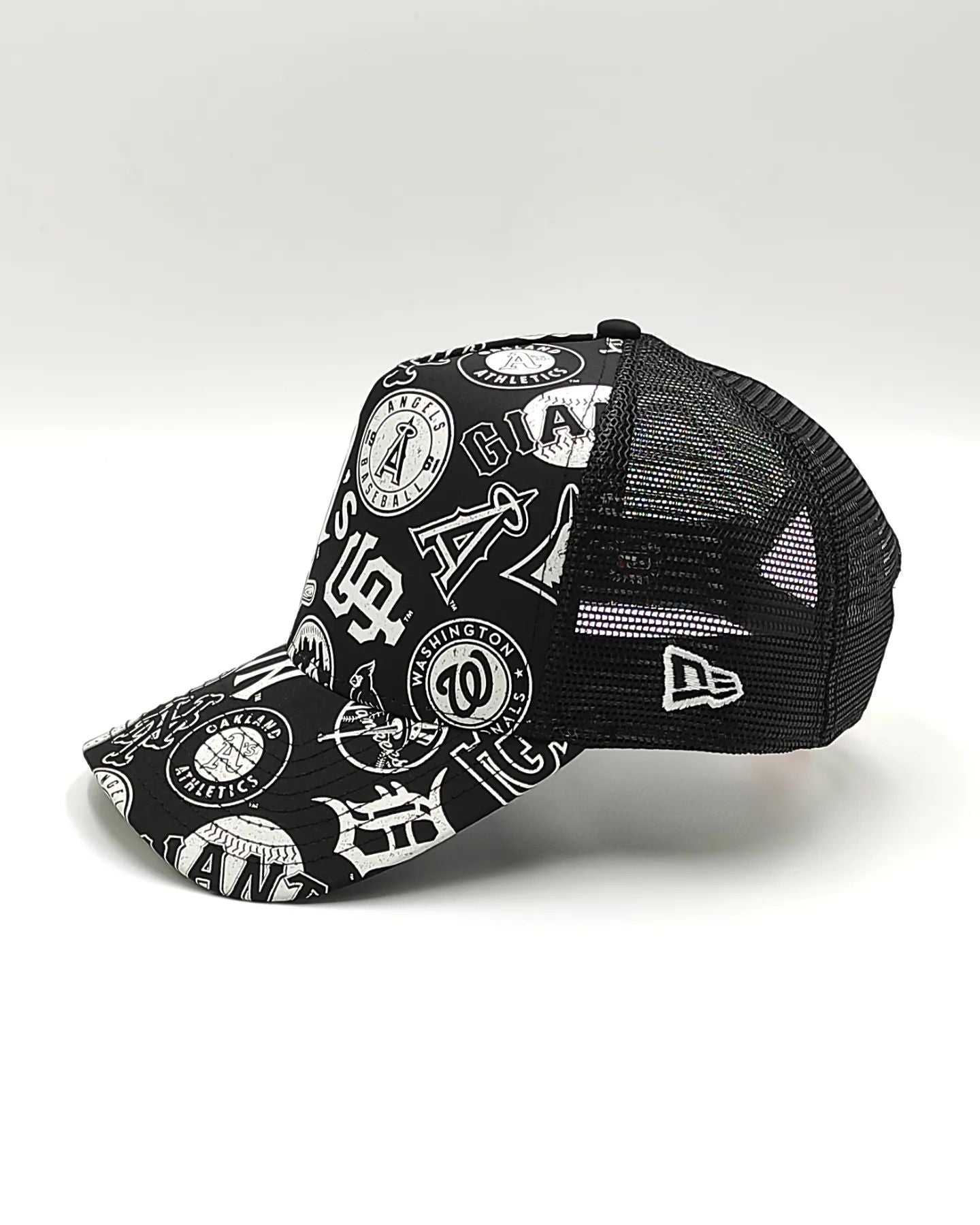 New Era Camionero MLB de ALL-OVER Edición Negro