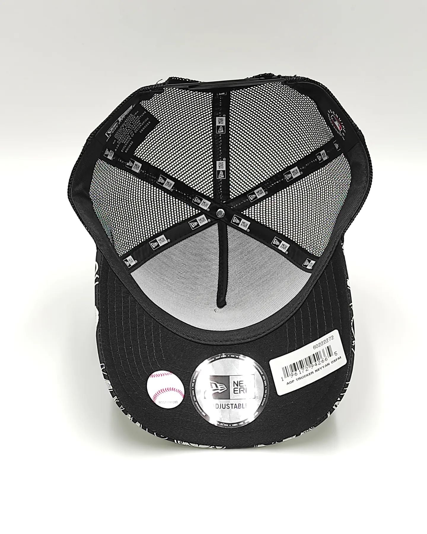 New Era Camionero MLB de ALL-OVER Edición Negro