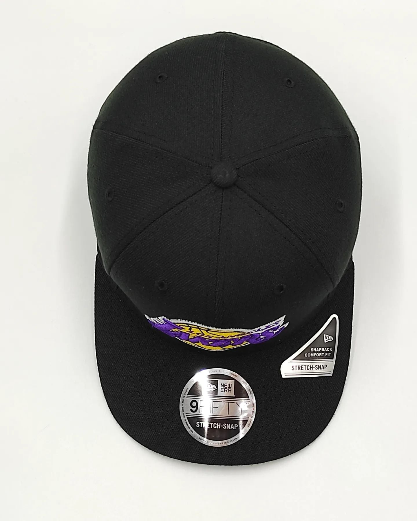 Gorra New Era Los Angeles Lakers 9fifty Strech Snapback Negra