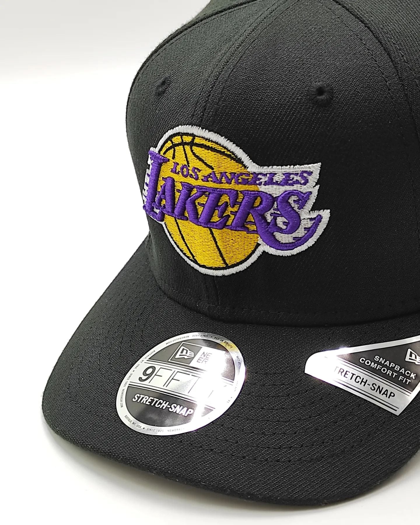 Gorra New Era Los Angeles Lakers 9fifty Strech Snapback Negra