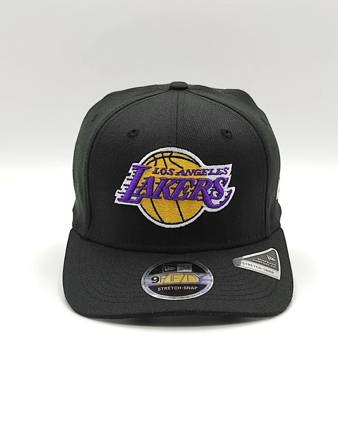 Gorra New Era Los Angeles Lakers 9fifty Strech Snapback Negra