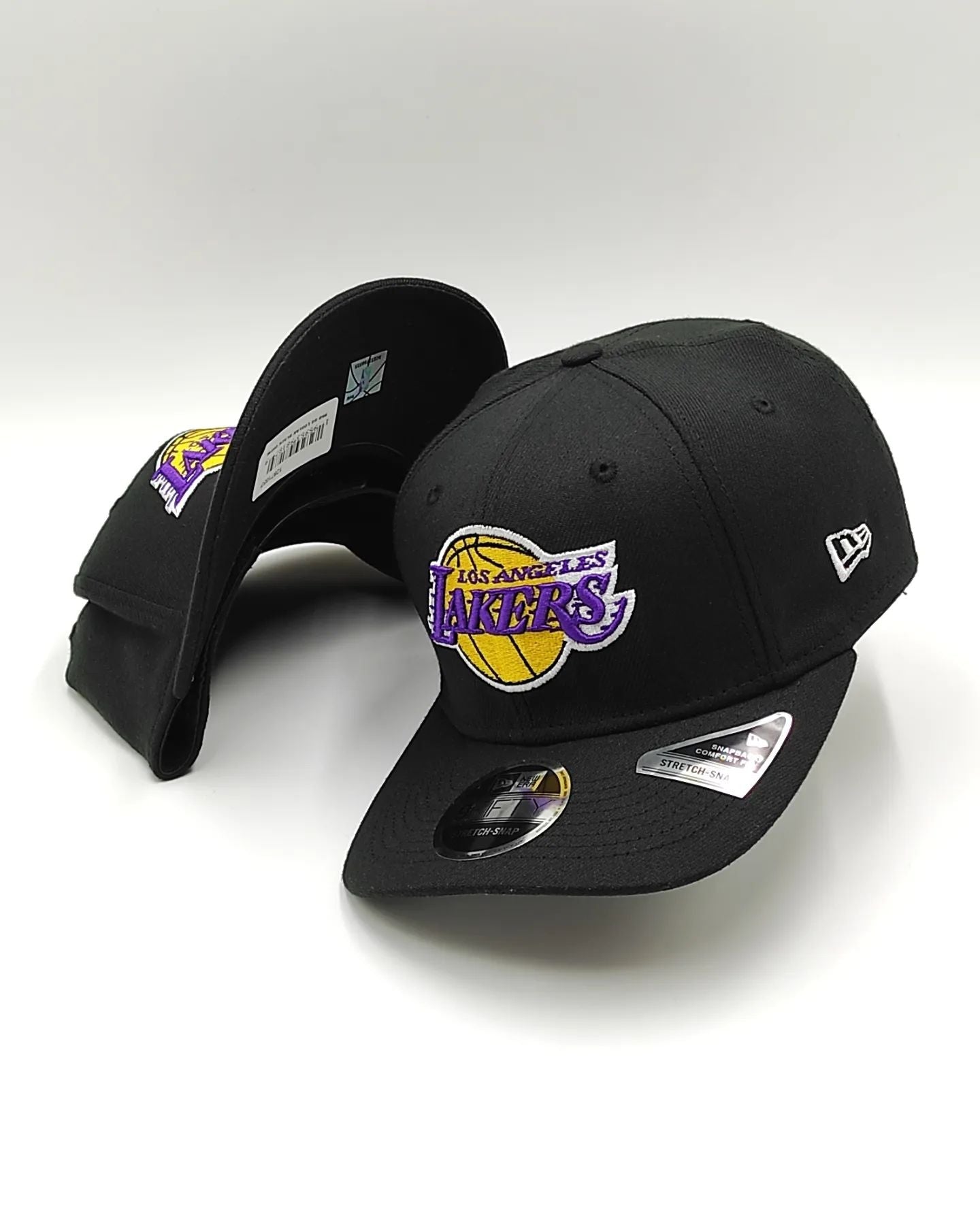 Gorra New Era Los Angeles Lakers 9fifty Strech Snapback Negra