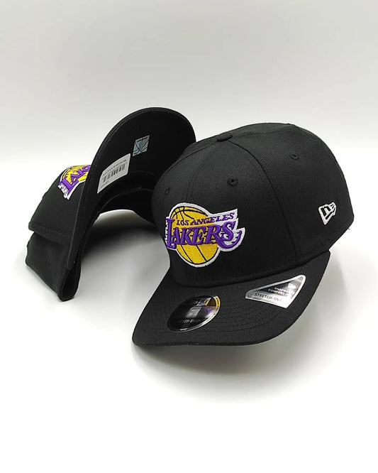 Gorra New Era Los Angeles Lakers 9fifty Strech Snapback Negra